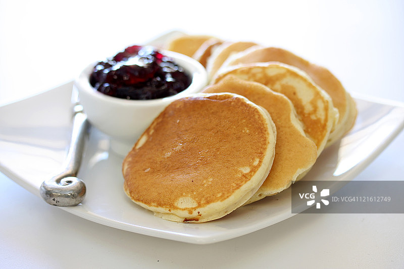 小松饼图片素材