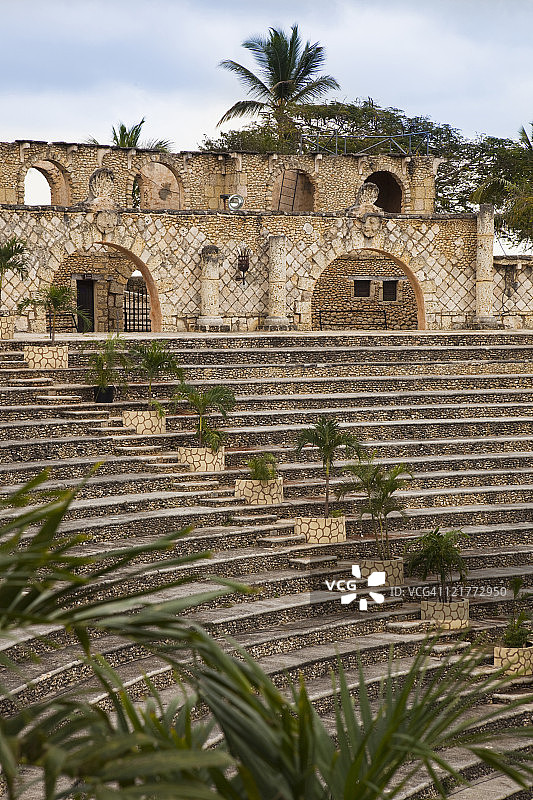 多米尼加弗兰克·辛纳屈首演露天剧场图片素材