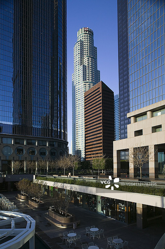 加利福尼亚州洛杉矶图书馆塔加州广场图片素材