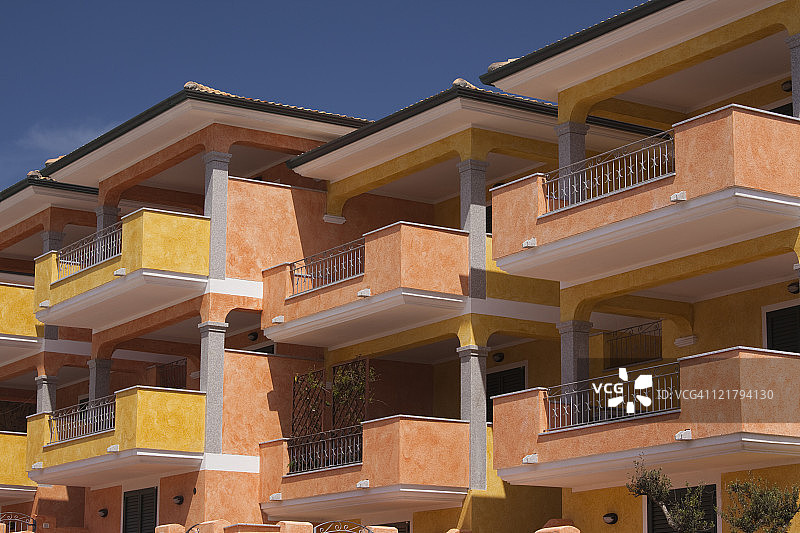 意大利撒丁岛圣特雷莎迪加卢拉公寓细节图片素材