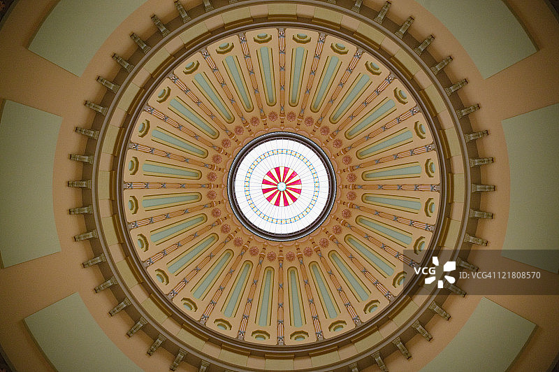 俄亥俄州议会大厦穹顶图片素材