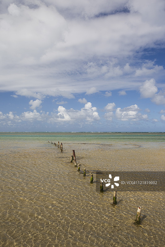 波多黎各卢基约海滩海滨风光图片素材