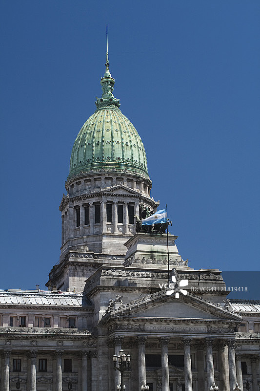 阿根廷布宜诺斯艾利斯国会大厦图片素材