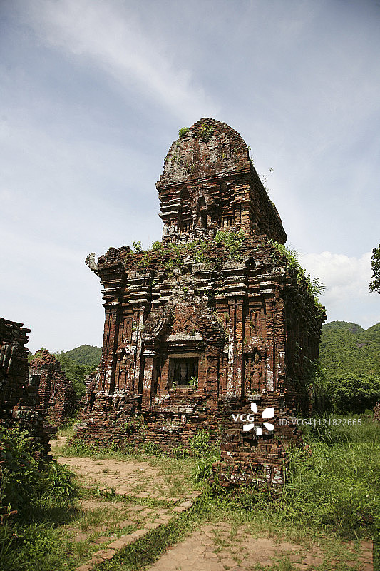 越南，美山圣地会安图片素材
