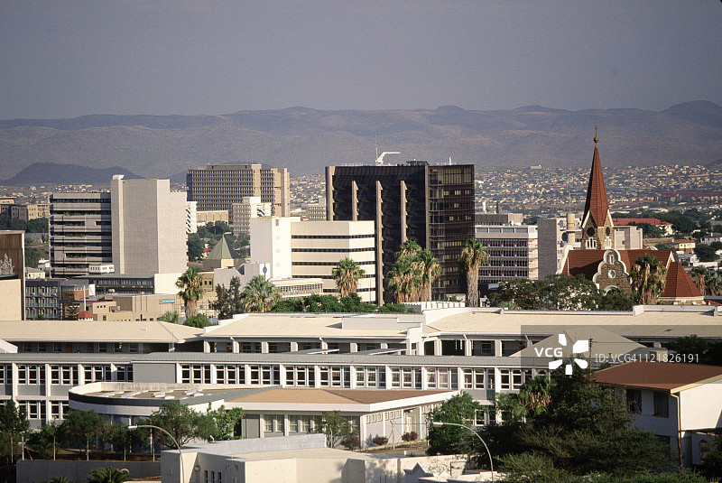 温得和克天际线图片素材