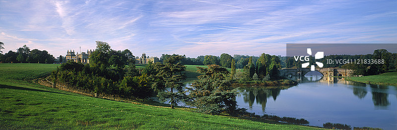 英国牛津郡布莱尼姆宫图片素材