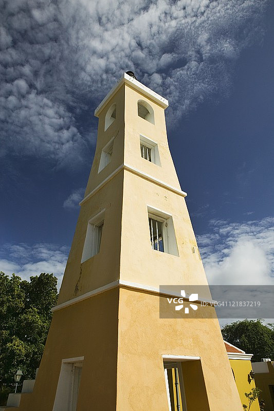 博内尔岛克拉伦代克的奥兰治堡图片素材