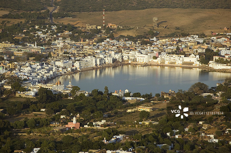 印度拉贾斯坦邦普什卡图片素材