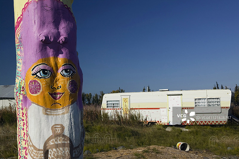 阿拉斯加基奈半岛尼古拉耶夫斯克图片素材