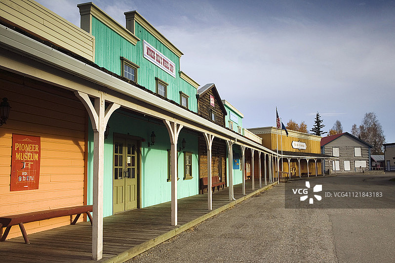 阿拉斯加内陆费尔班克斯先锋公园图片素材