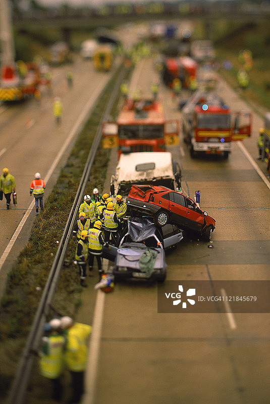 英国交通事故图片素材