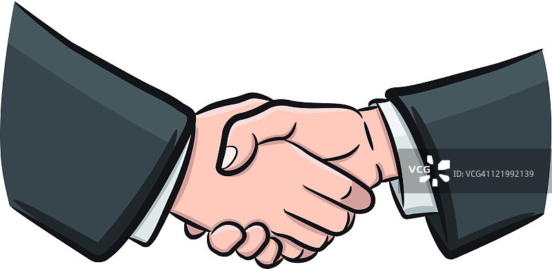 业务握手图片素材