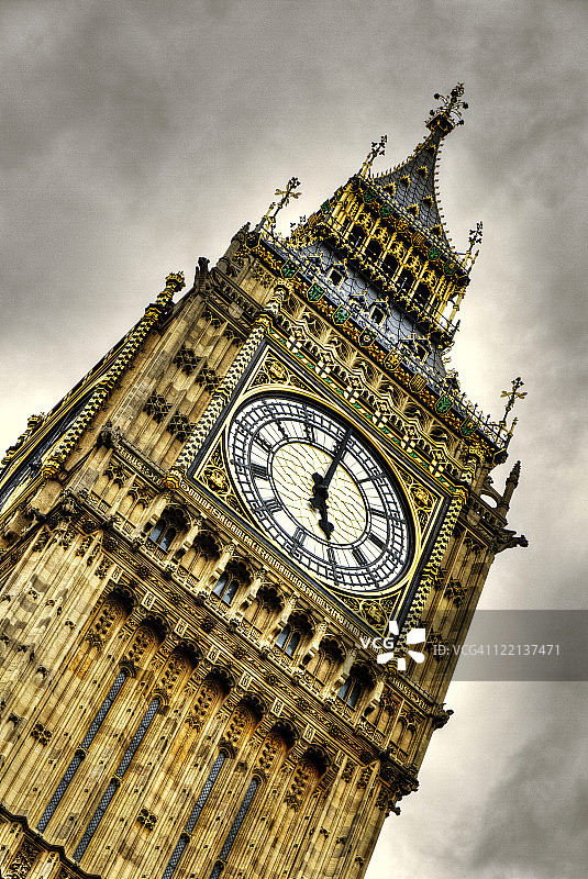 伦敦大本钟图片素材