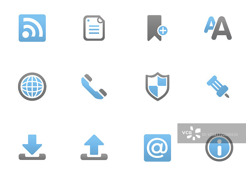 Web和互联网图标，第4组图片素材