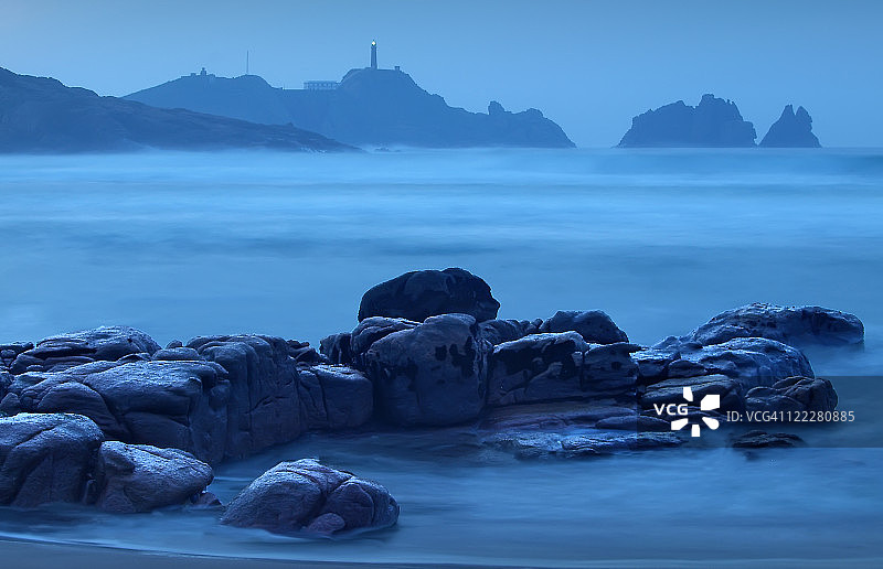 海景和岩石图片素材