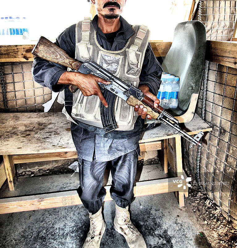 阿富汗保安图片素材