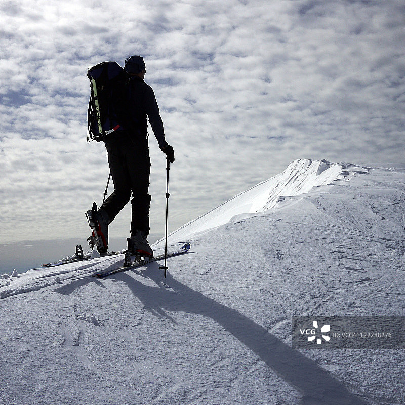 边缘滑雪图片素材