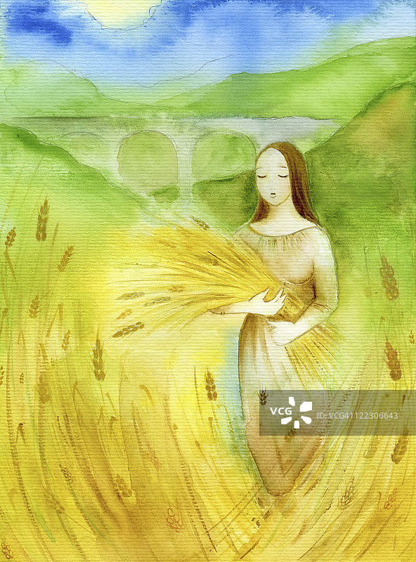 处女座（土象星座）图片素材