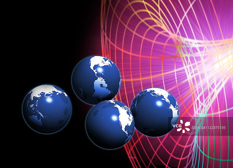 多重维度概念艺术作品图片素材