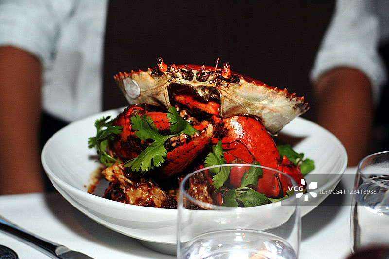 香辣泥蟹图片素材