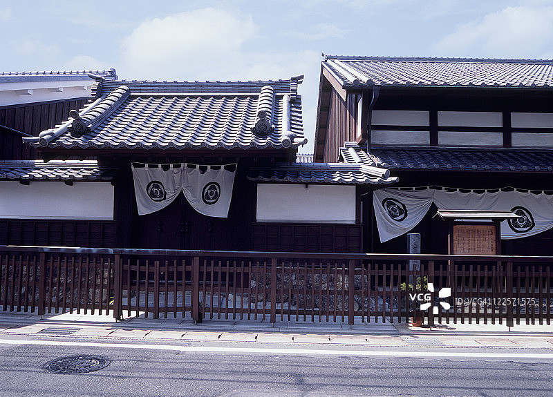 日本爱知县丰桥市二川宿本阵图片素材