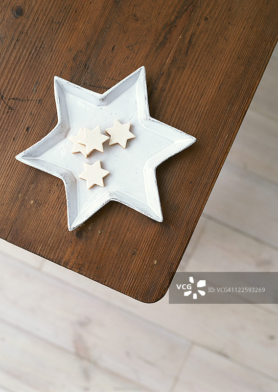 星星饼干图片素材