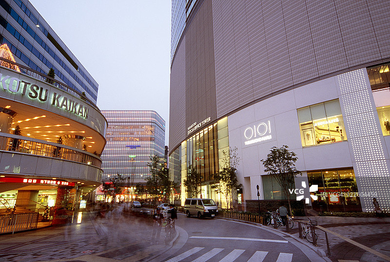 日本东京有乐町Itocia和东京交通会馆图片素材