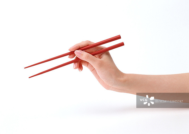 筷子和手图片素材