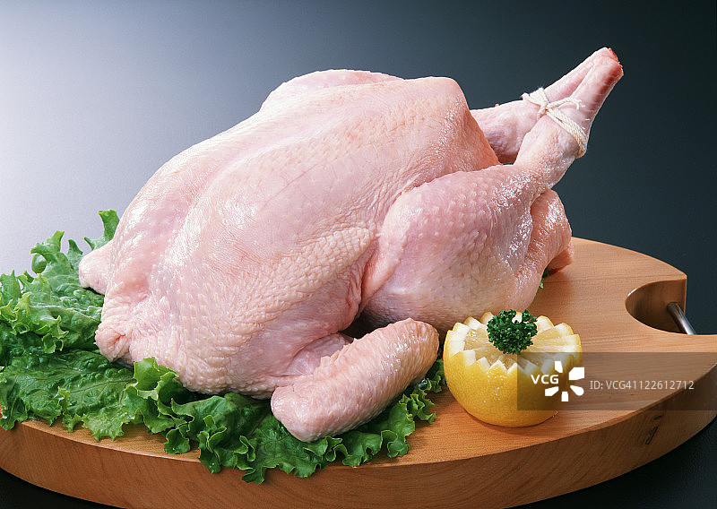 烤鸡用鸡肉图片素材