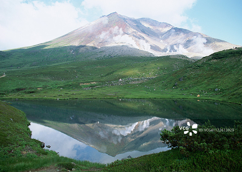 旭岳山图片素材