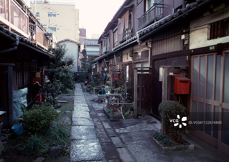 后街小巷图片素材
