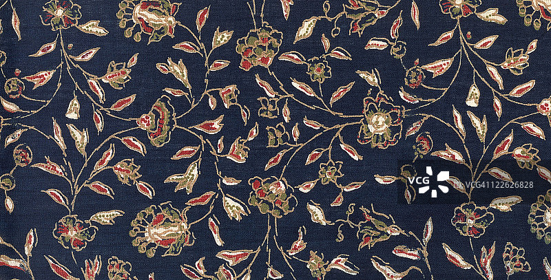 日式印花棉布图片素材