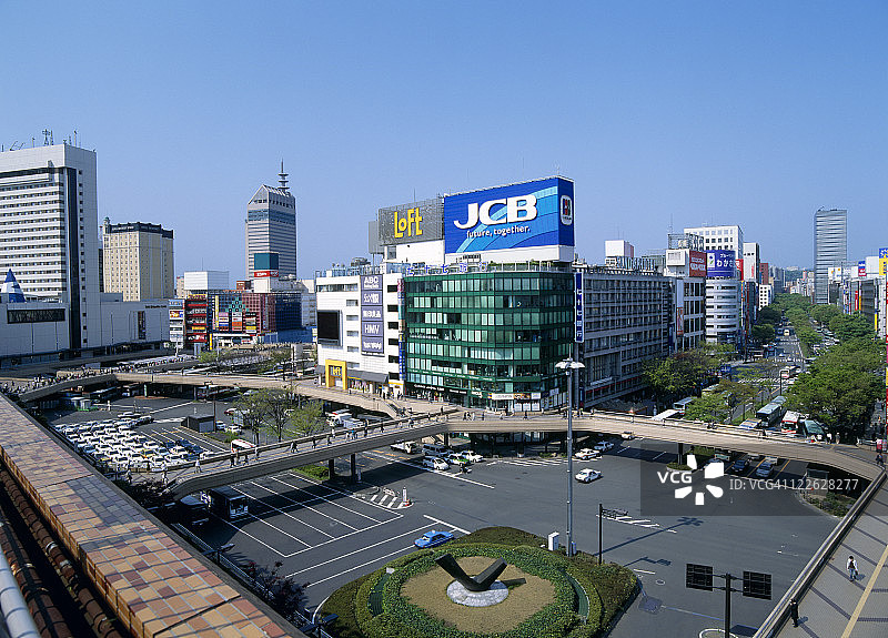 日本宫城县仙台站图片素材