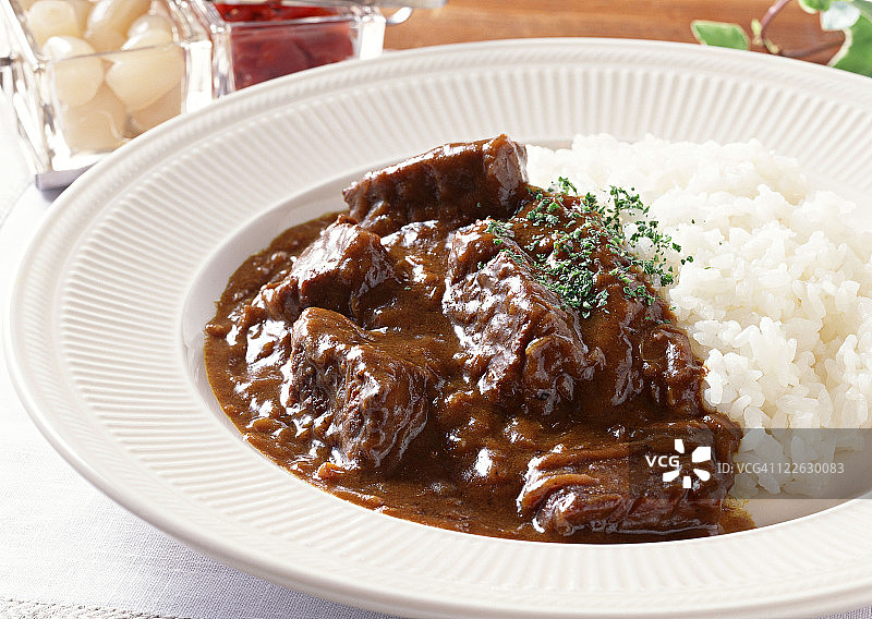 牛肉咖喱图片素材