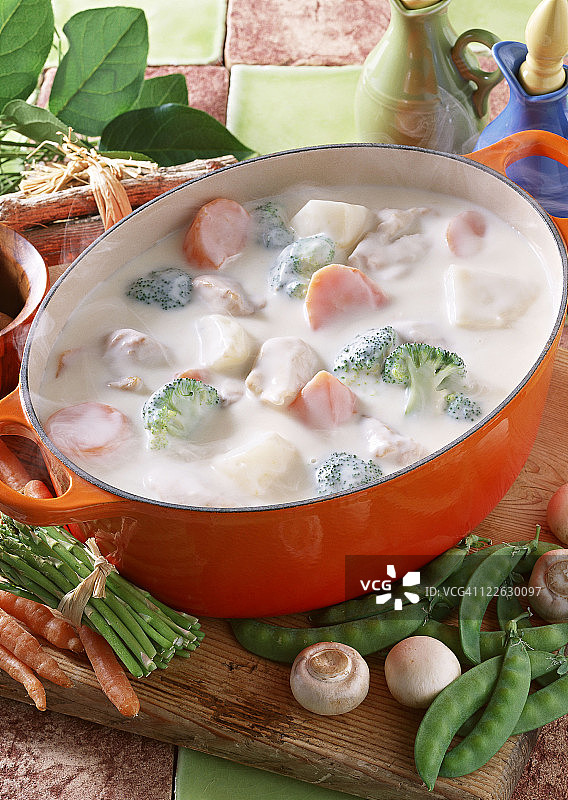 奶油炖菜图片素材