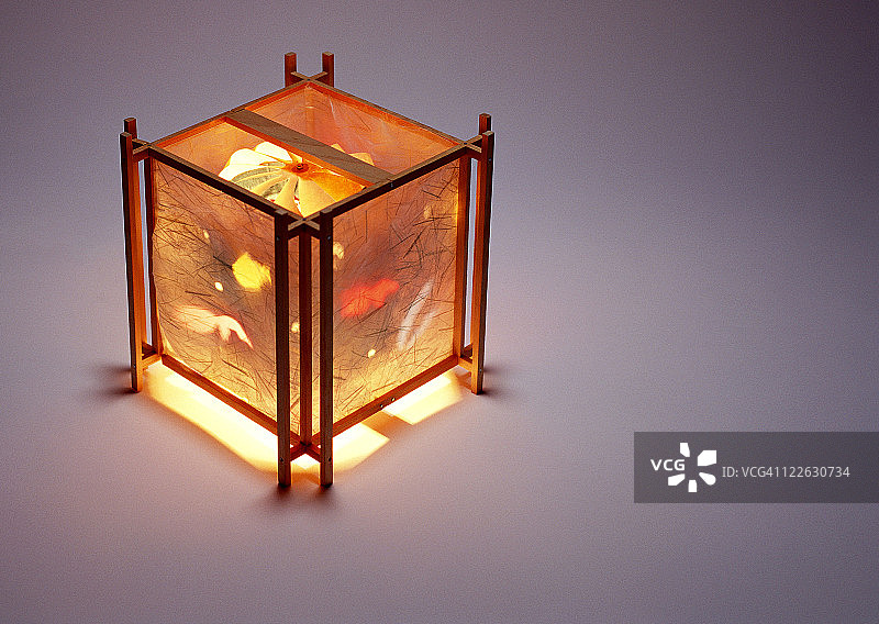 花园灯笼图片素材