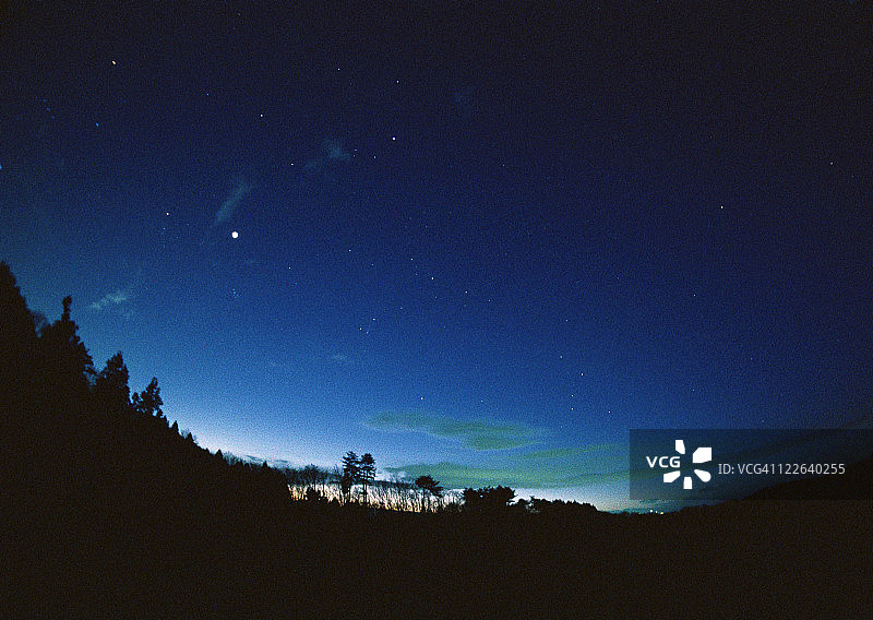 百武彗星图片素材