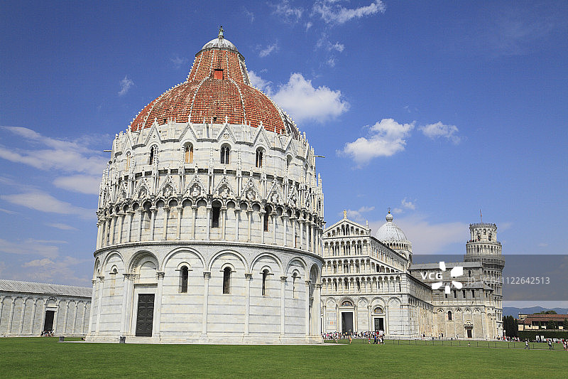 意大利托斯卡纳比萨洗礼堂图片素材