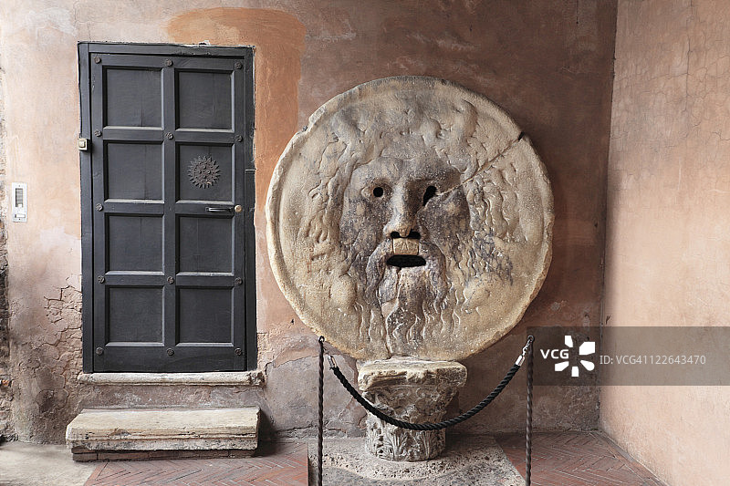 意大利拉齐奥罗马真理之口图片素材