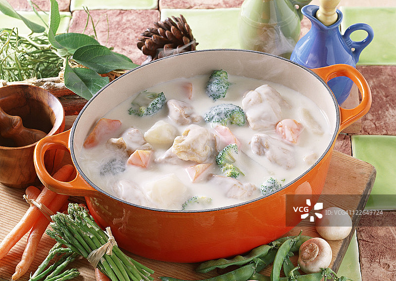 奶油炖菜图片素材