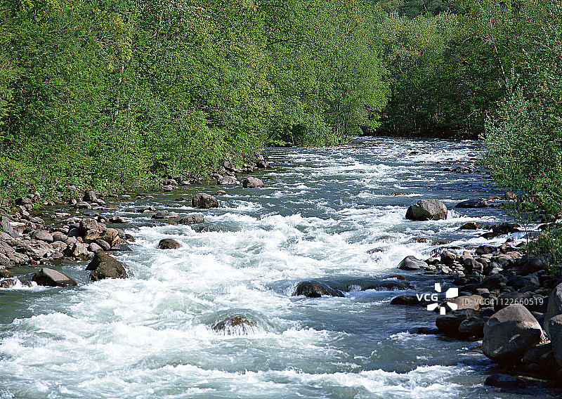 高山流水图片素材