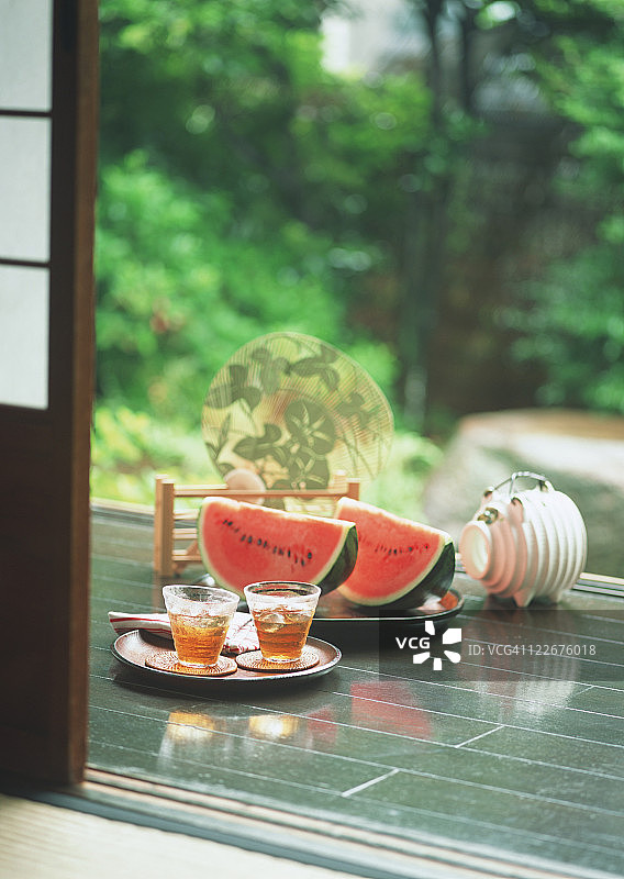 夏季门廊图片素材