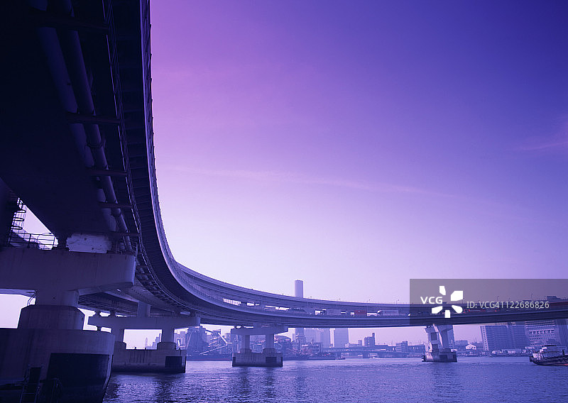 城市高速公路图片素材