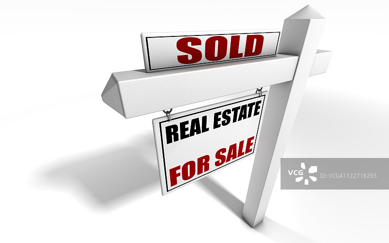 已售房产标志图片素材
