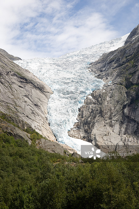 布里克斯达尔冰川图片素材