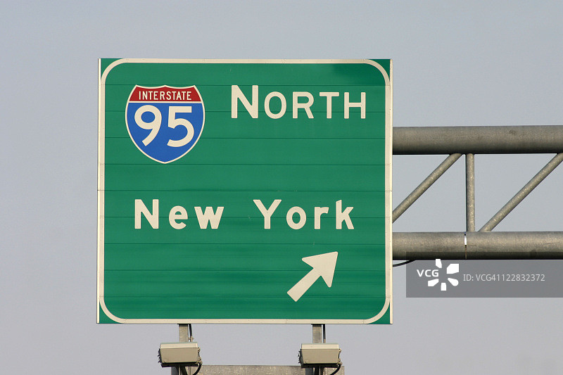 纽约95号州际公路图片素材