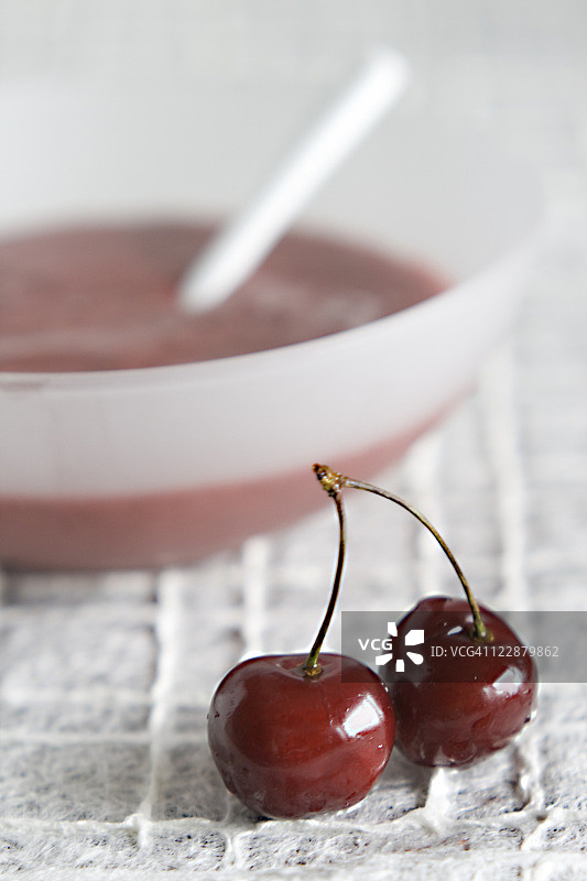 樱桃酱图片素材