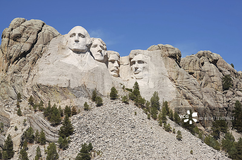 拉什莫尔山国家纪念碑图片素材