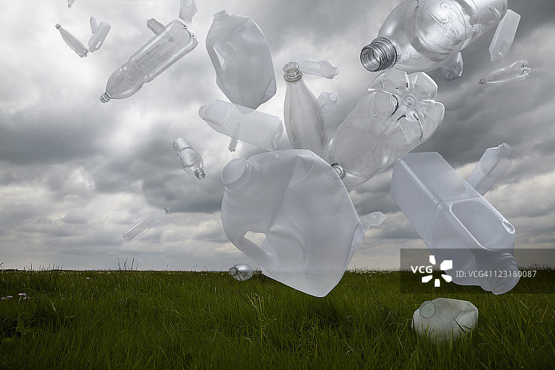 开阔草地景观图片素材