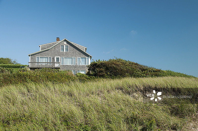 海滨别墅图片素材